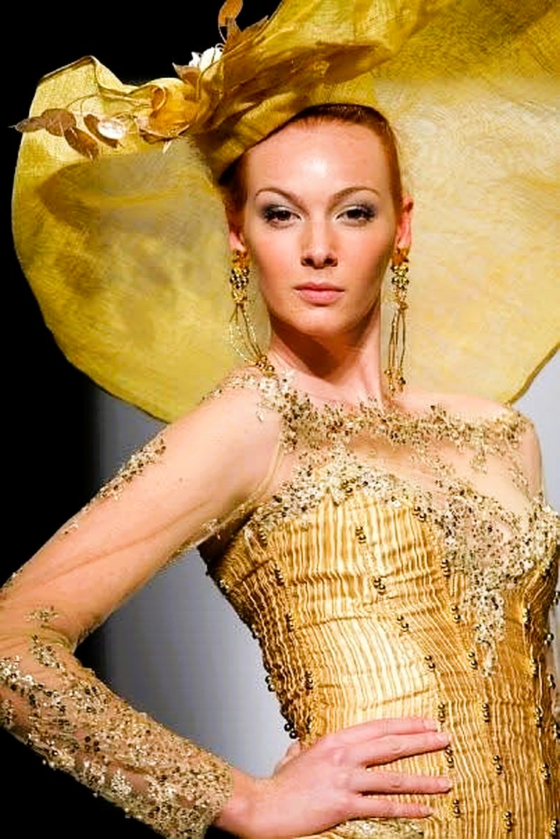 Robe royale lumières dorées - Collection Or Céleste