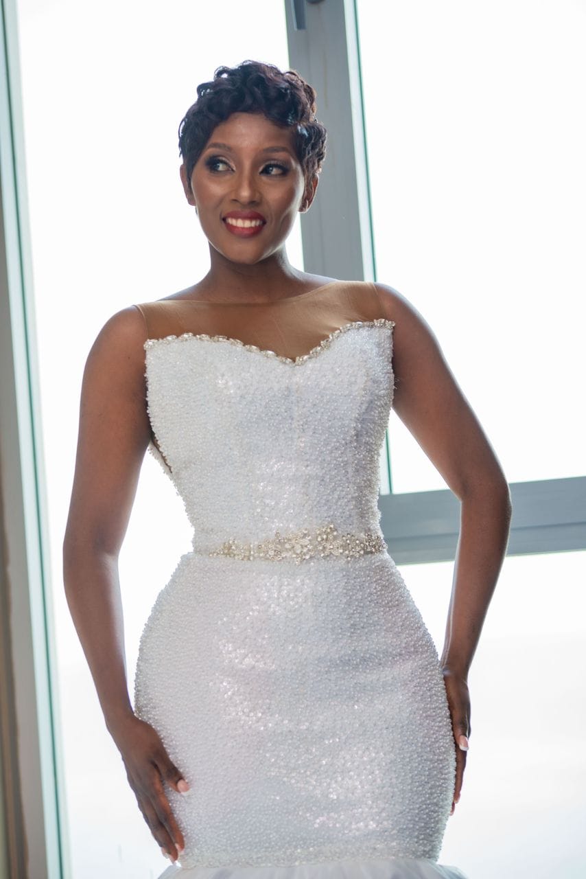 Robe de mariée blanche haute couture - Collection Love & Love